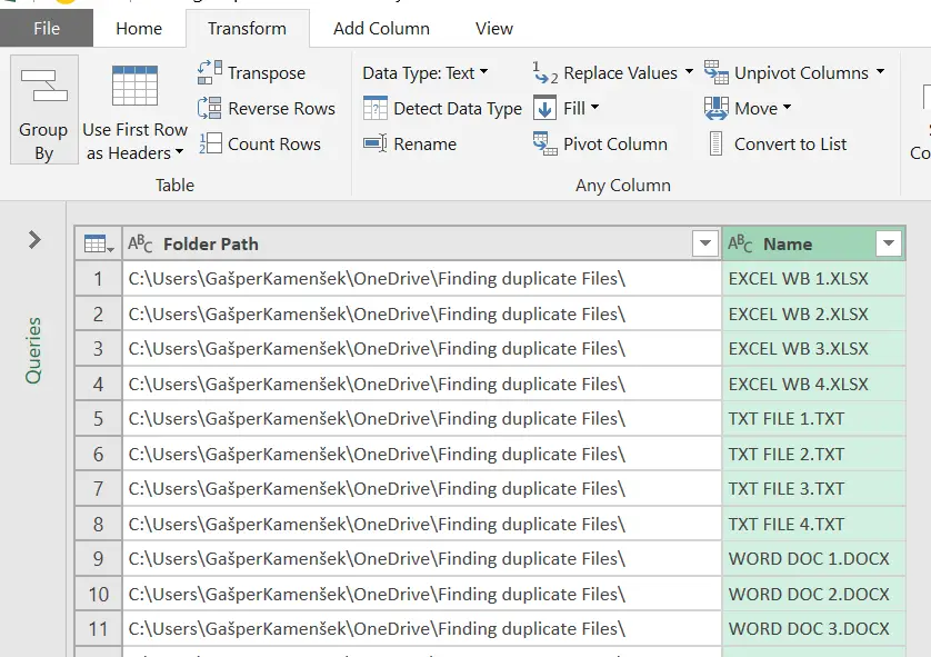 Power Query Table Join