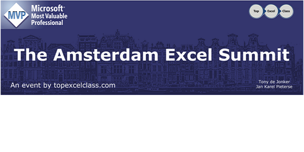 Amsterdam Excel Summit 2018